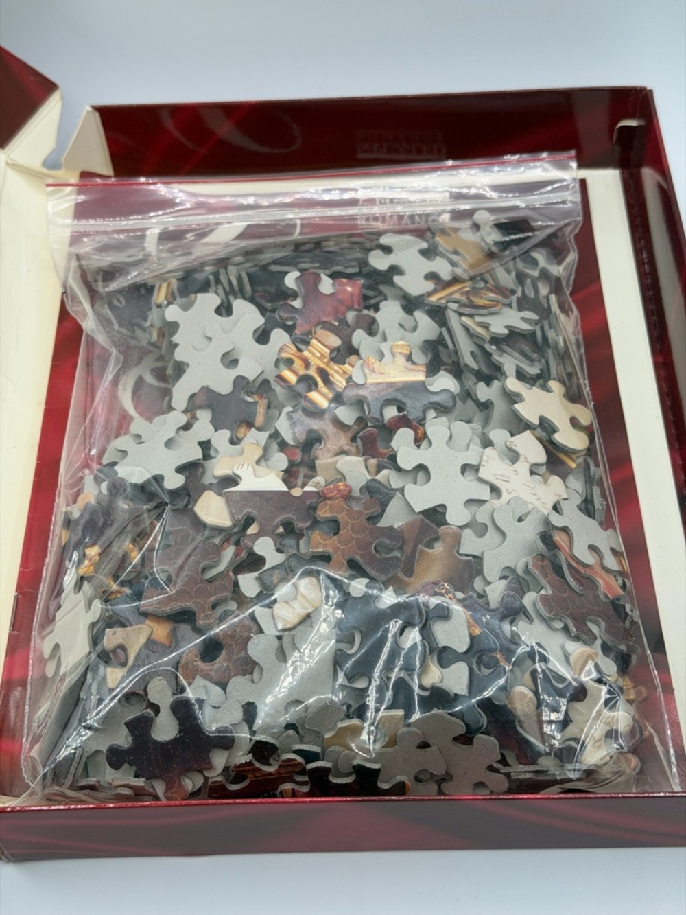 Ghost of a Chance 500 Piece Jigsaw Puzzle Clues Solve the Mystery Romance 1989 - Picture 15 of 15
